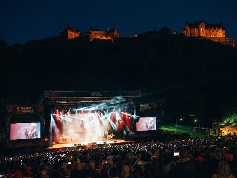 Summer Sessions in Princes Street Gardens had it all!
