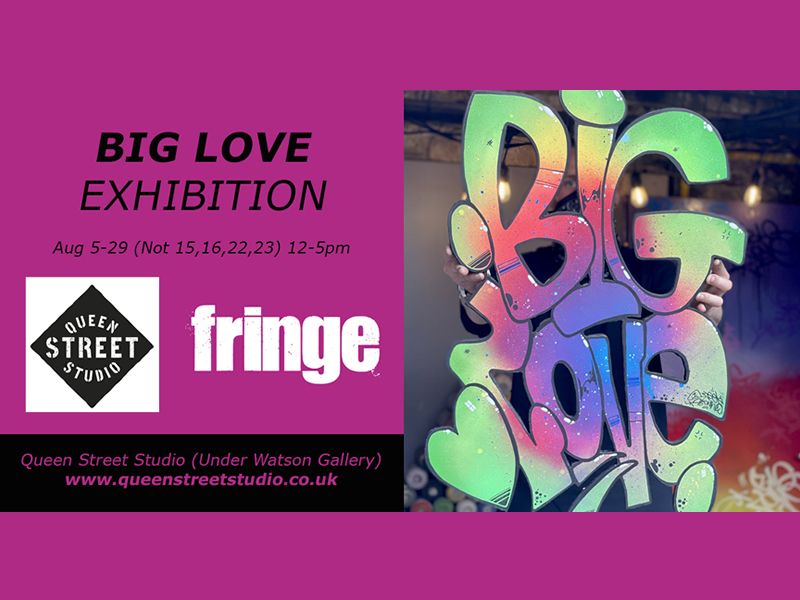 The BIG LOVE Exhibition (Contemporary Street Art by SLEEK)