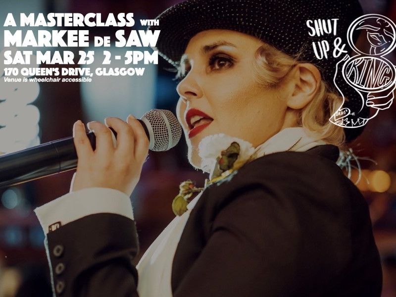 Rock The Mic Right - A Masterclass With Markee De Saw