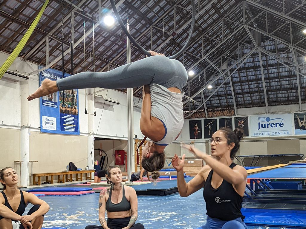 Aerial Hoop and Group Acrobatics Workshops With International Trainers