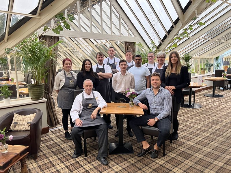 Raise a Glass to award winners The Glasshouse Restaurant at Rowallan Castle Estate