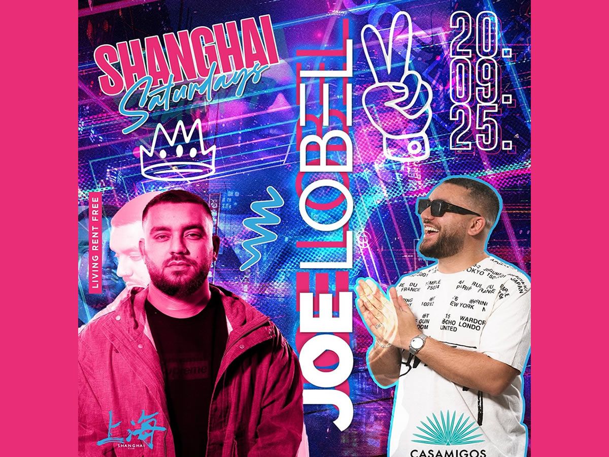 Shanghai Saturdays presents… JOE LOBEL