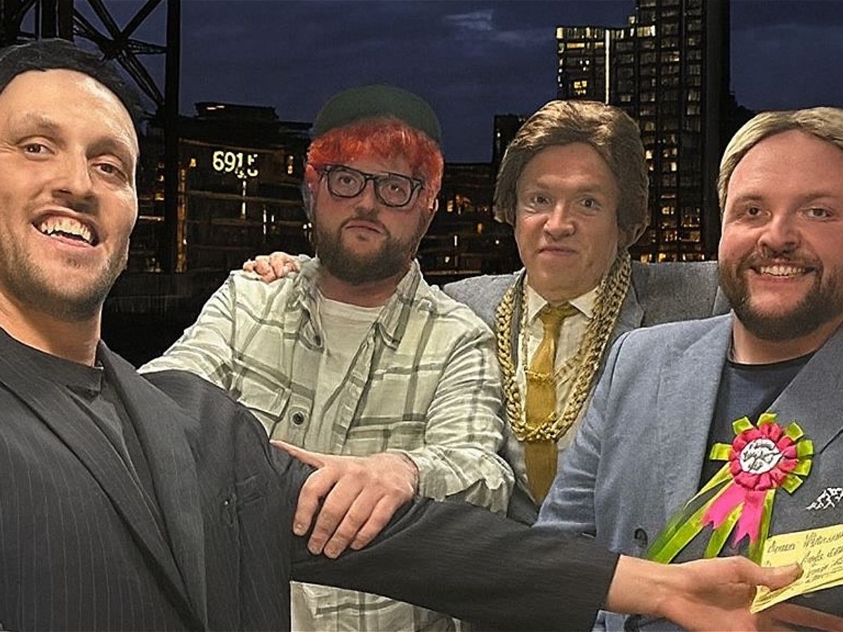 Mark Black, Mark Cox & The Ewart Bros: The Glesga Receder