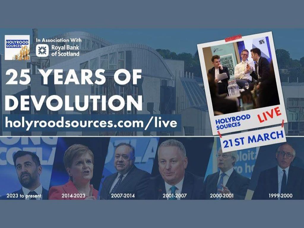 Holyrood Sources Live: 25 Years of Devolution