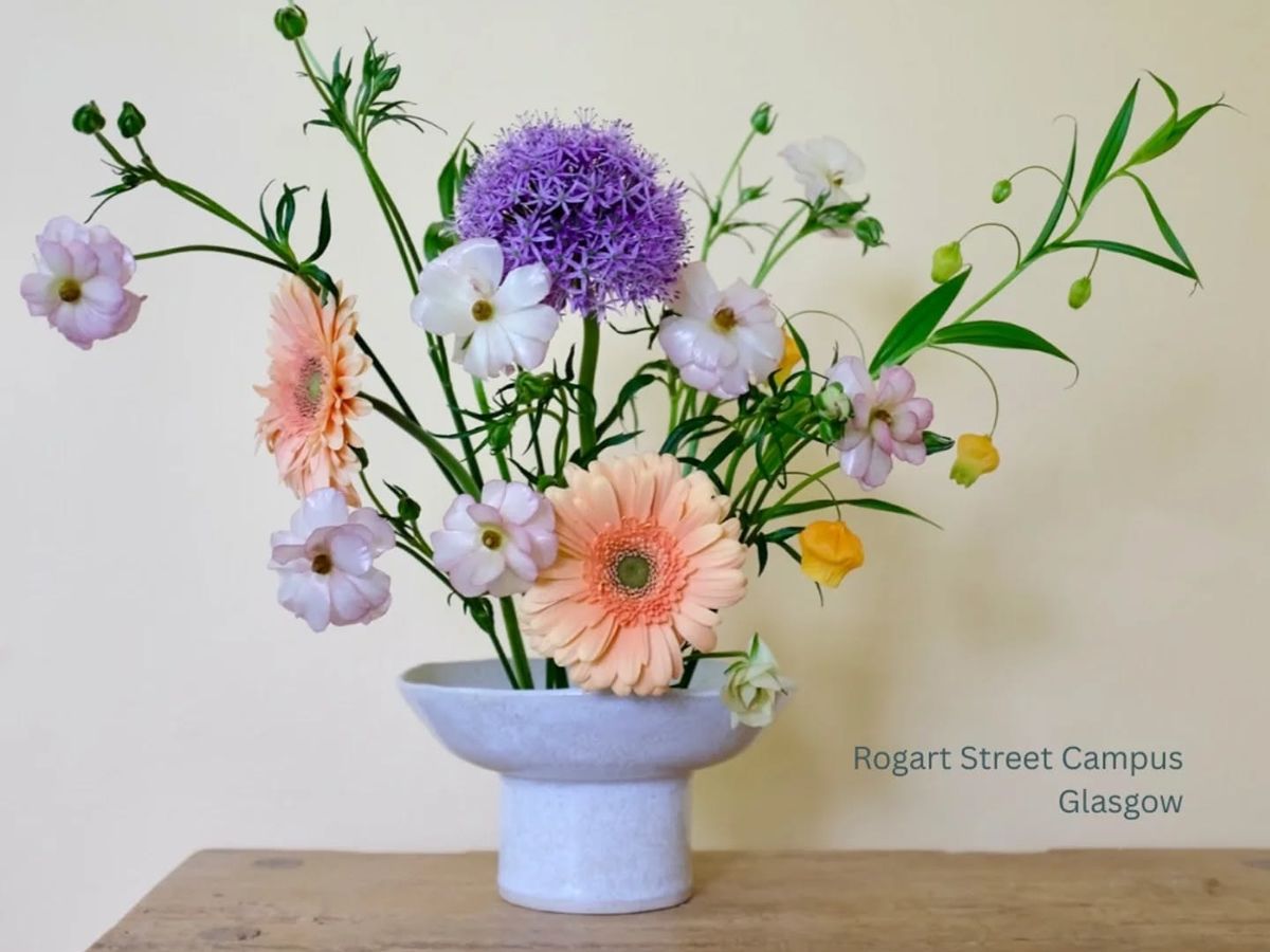 Beginners Hand Building Floral Bowl Workshop