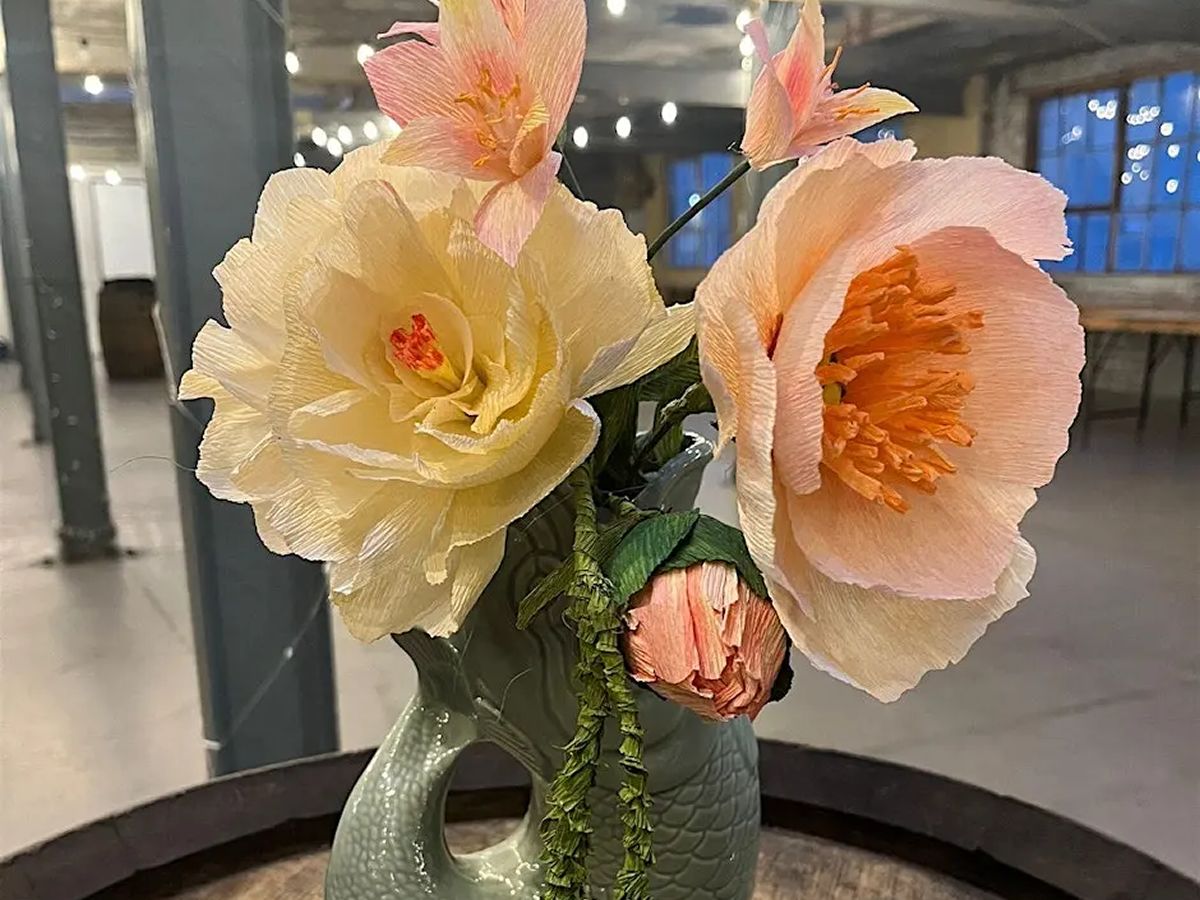 Paper Flower & Cocktail Making Workshop