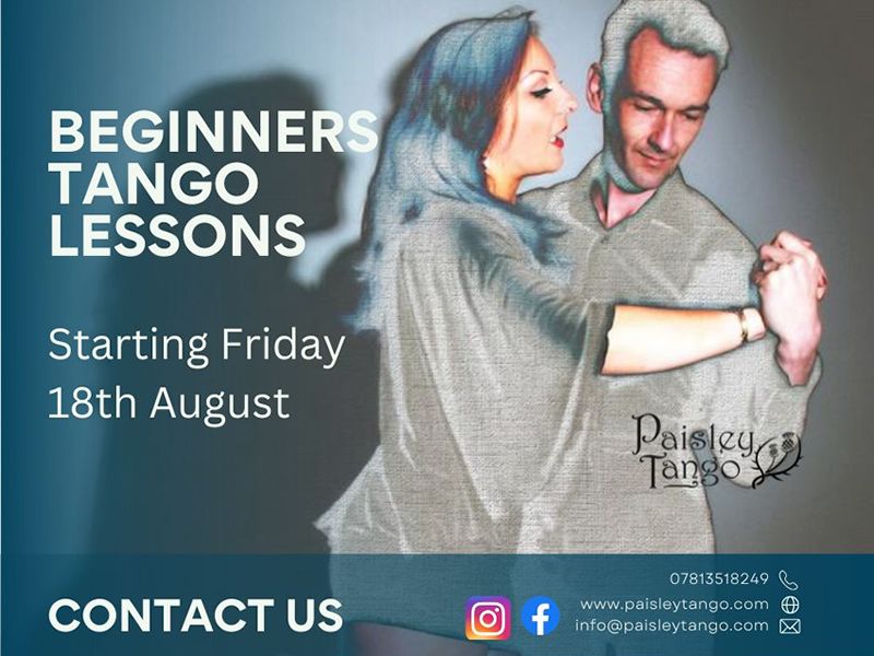 Argentine Tango Lessons 8 Week Beginners Course