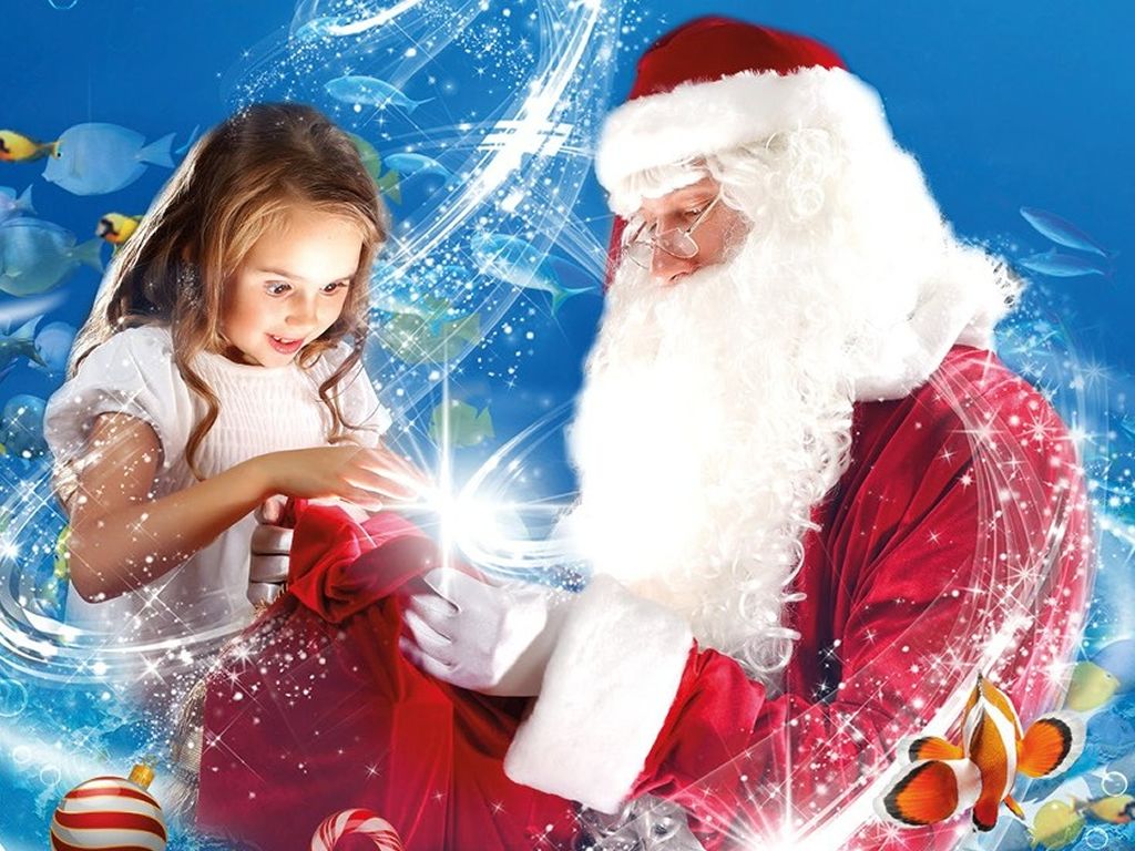 Santa at SEA LIFE Loch Lomond
