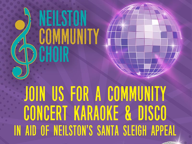 Neilston Community Choir Karaoke Disco Night