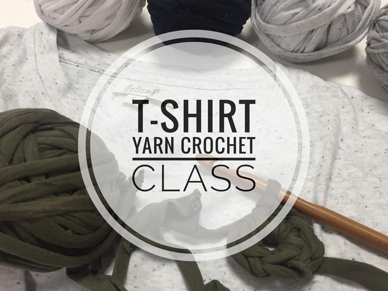 T-Shirt Yarn Crochet Class