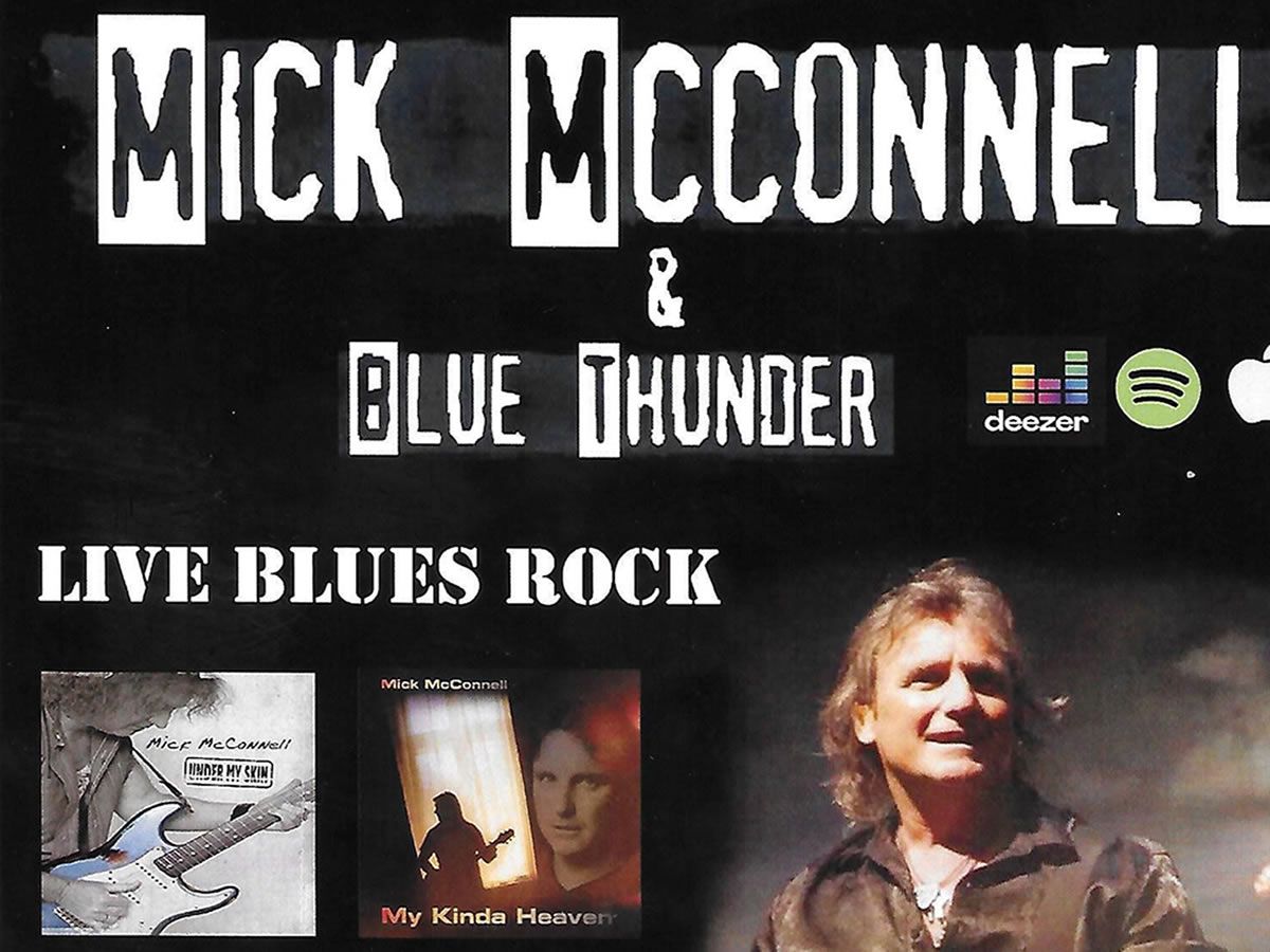 Mick McConnell (Smokie) and Blue Thunder at First Thursday Blues Club
