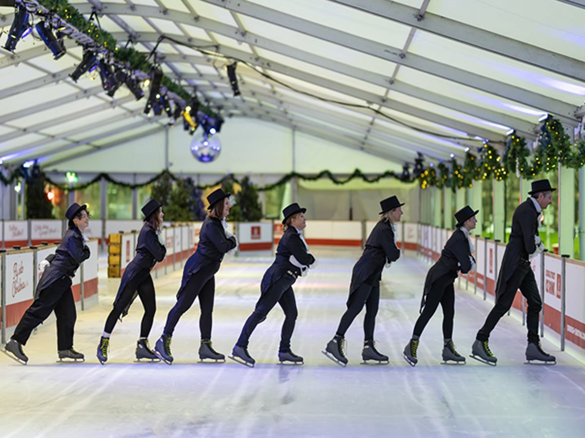 National Galleries of Scotland get their skates on to recreate iconic Skating Minister 