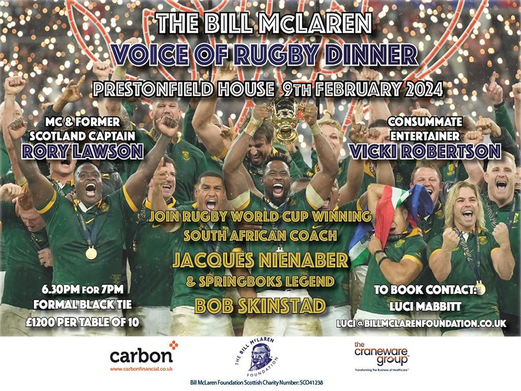 Voice of Rugby Dinner