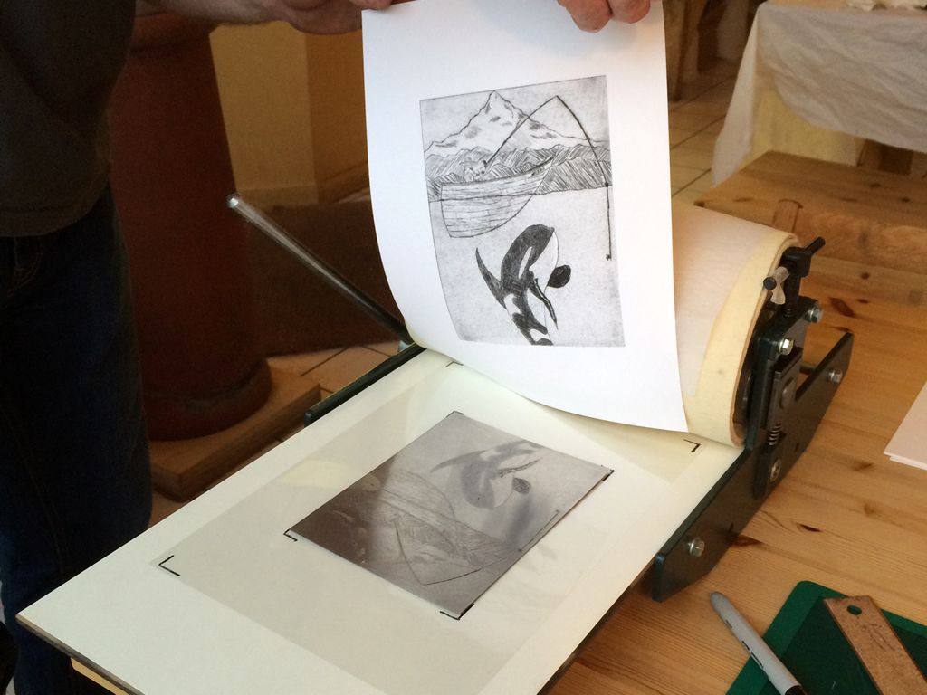 Drypoint Etching Workshop