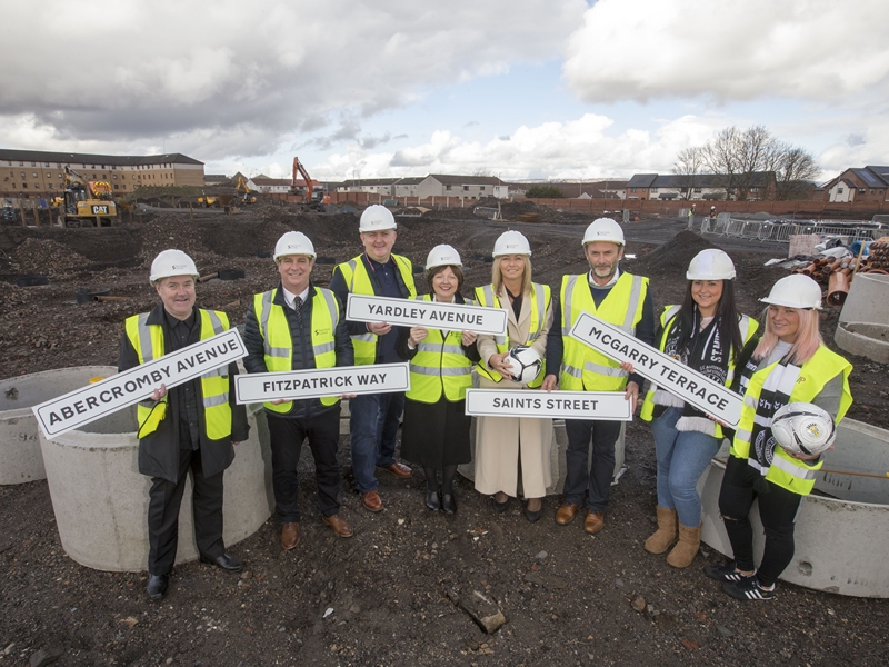 St Mirren stars immortalised at former Love Street stadium