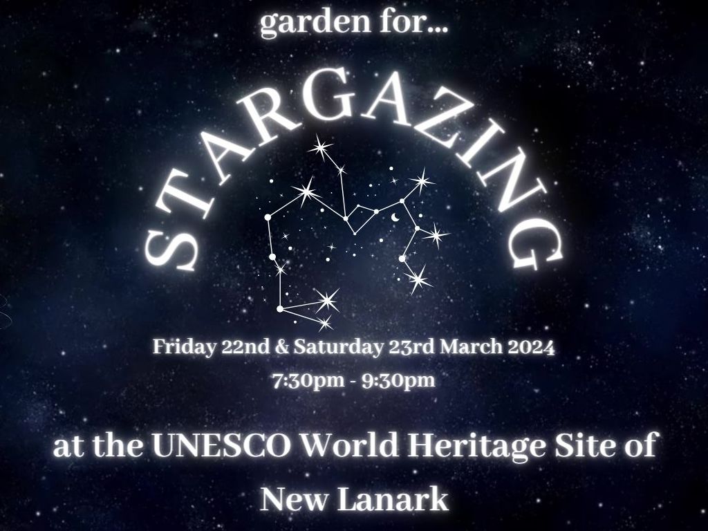 Stargazing at New Lanark