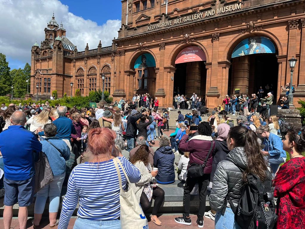 Kelvingrove Art Gallery Outdoor Ceilidh