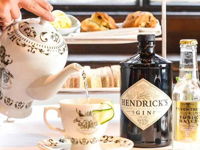 The Return of the Hendricks Afternoon Tea and Cocktails