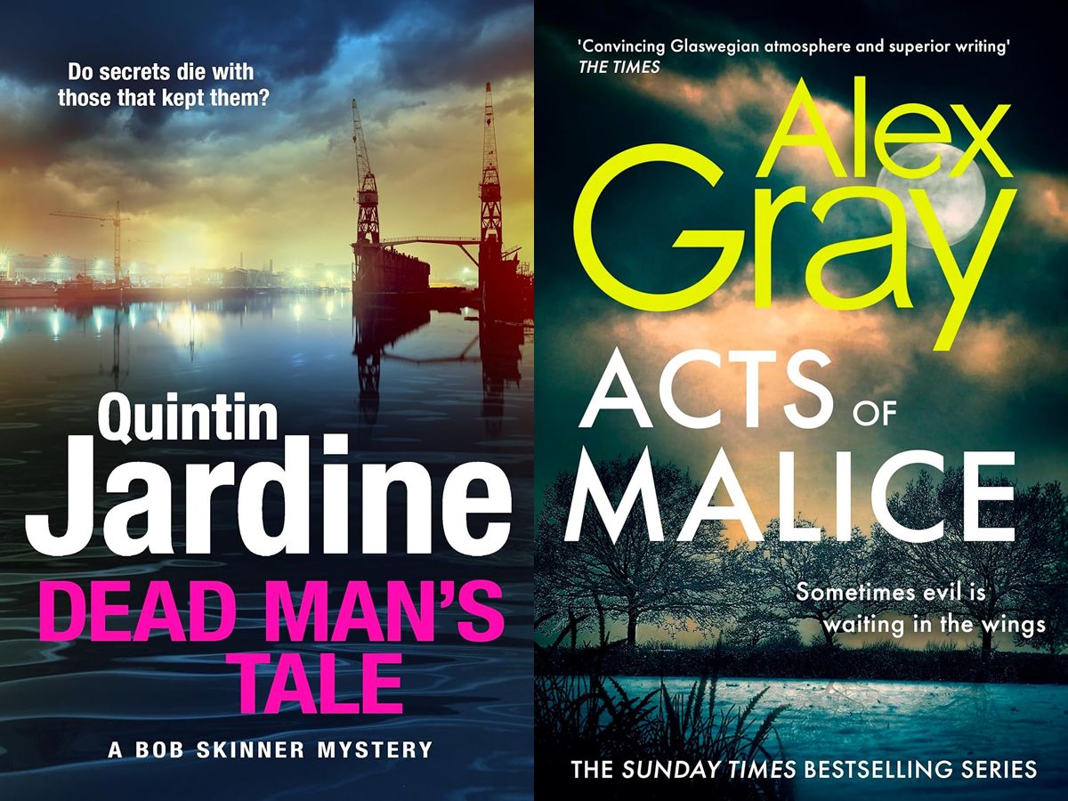 Aye Write: Dead Man’s Tale and Acts of Malice: Quiintin Jardine and Alex Gray with Douglas Skelton