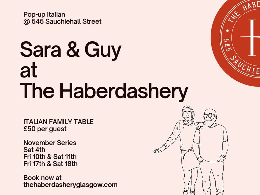 Pop-up Restaurant - Sara & Guy at The Haberdashery