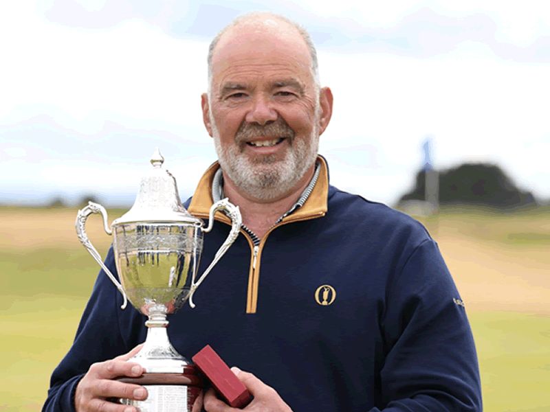 Ronnie Clark set to defend title at 2023 Scottish Senior Mens Open Championship in Stirling