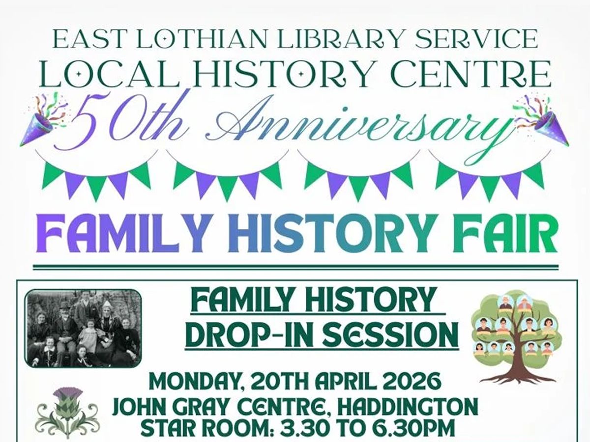 East Lothian Library Service Local History Centre Family & Local History Fair