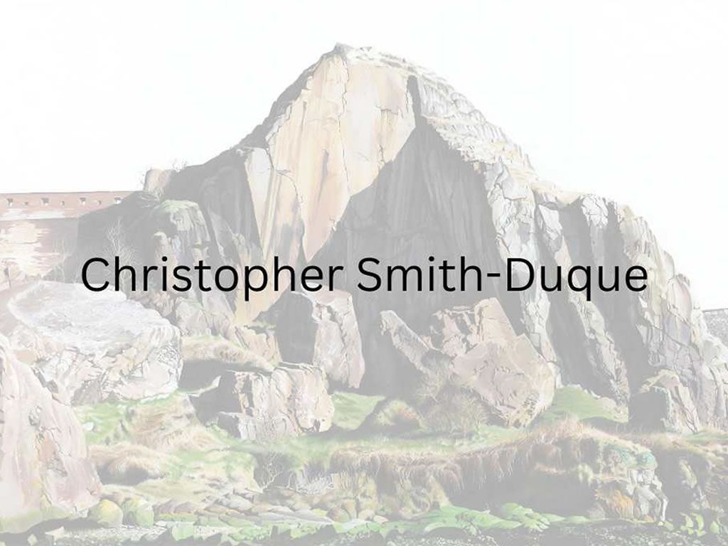 Art Exhibition: Christopher Smith-Duque – Artist – Geologist – Climber