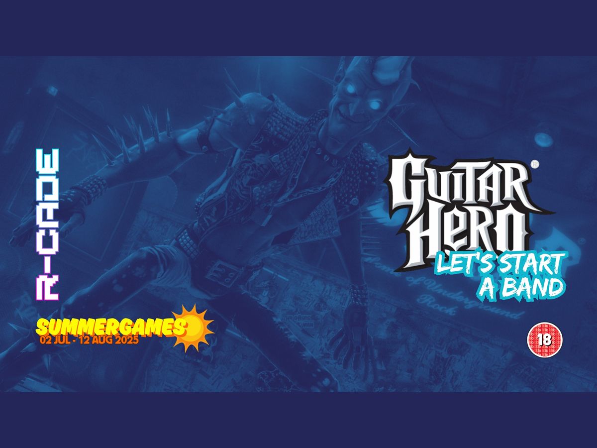 R-CADE Guitar Hero Party: Let’s Start A Band