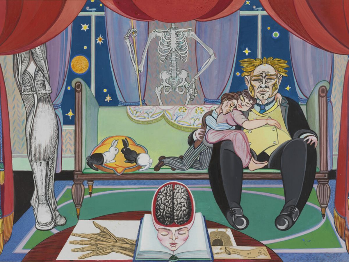Nine works by eminent Scottish artist Alasdair Gray go on display in Kelvingrove Art Gallery and Museum