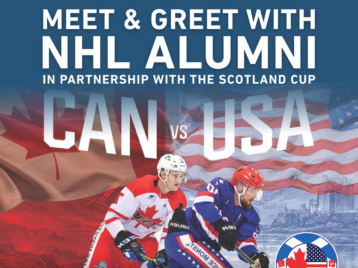 NHL Meet & Greet At Cold Town House - In Partnership With The Scotland Ice Hockey Cup