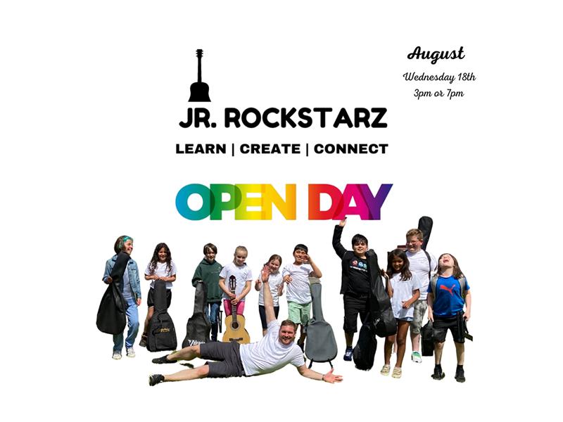 Jr. Rockstarz - Open Day - Guitar Workshops for Beginners