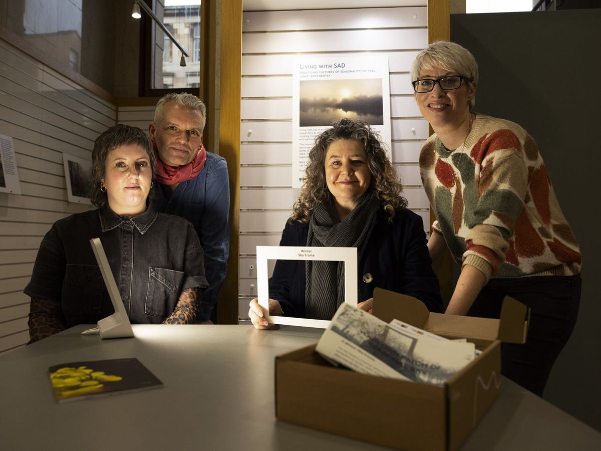 Glasgow Libraries launch Wintering Well boxes to tackle SAD this winter