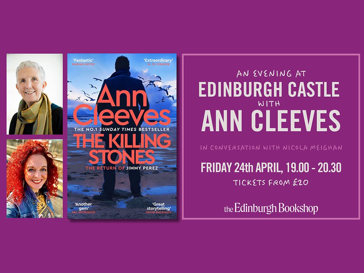 An Evening at Edinburgh Castle with Ann Cleeves