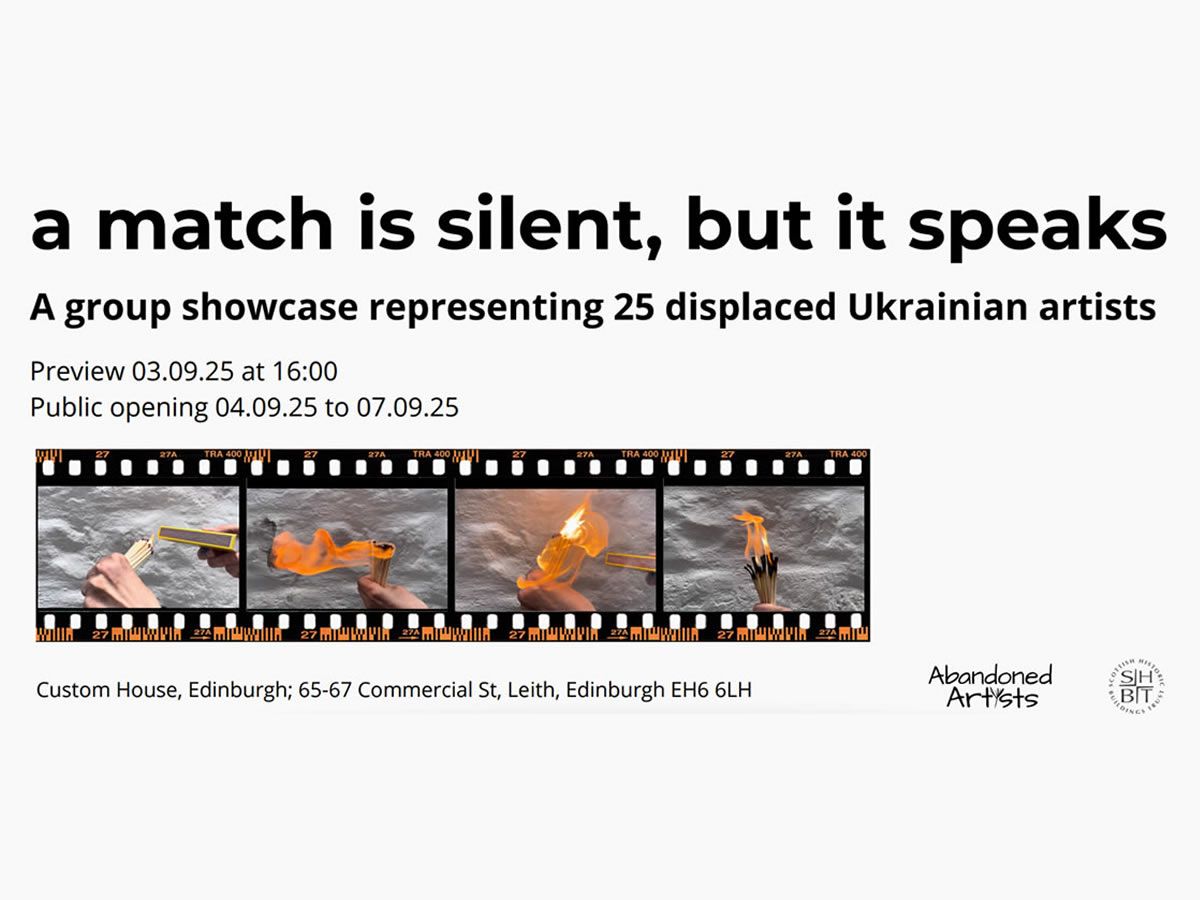Contemporary showcase of 25 displaced Ukrainian Artists