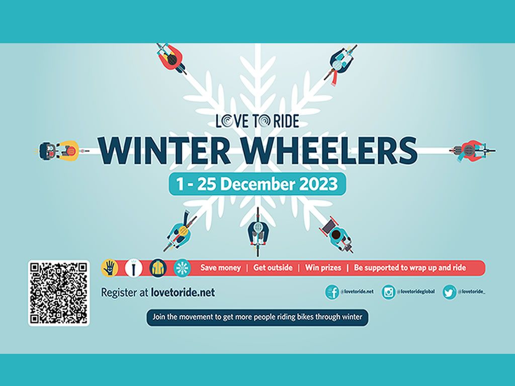Winter Wheelers challenge! Get ready to wrap up and ride this December!