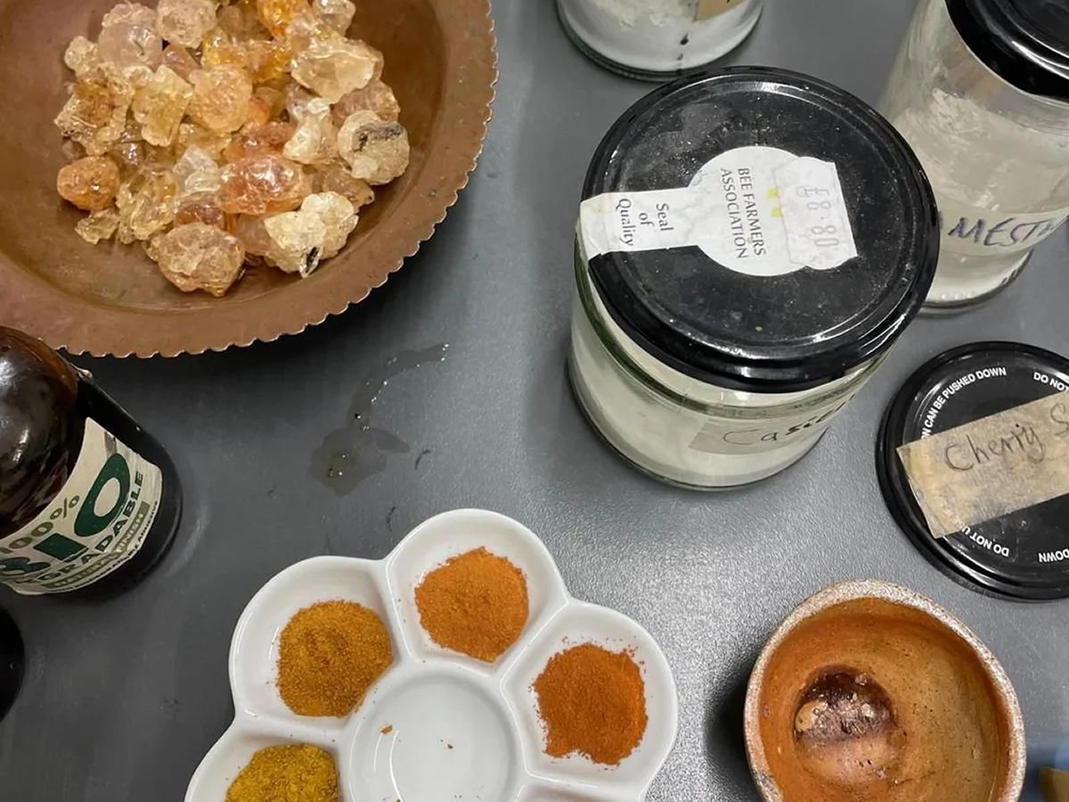 Natural Binders for Paint Making Workshop