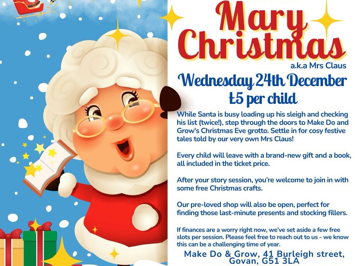 Storytime with Mrs Claus