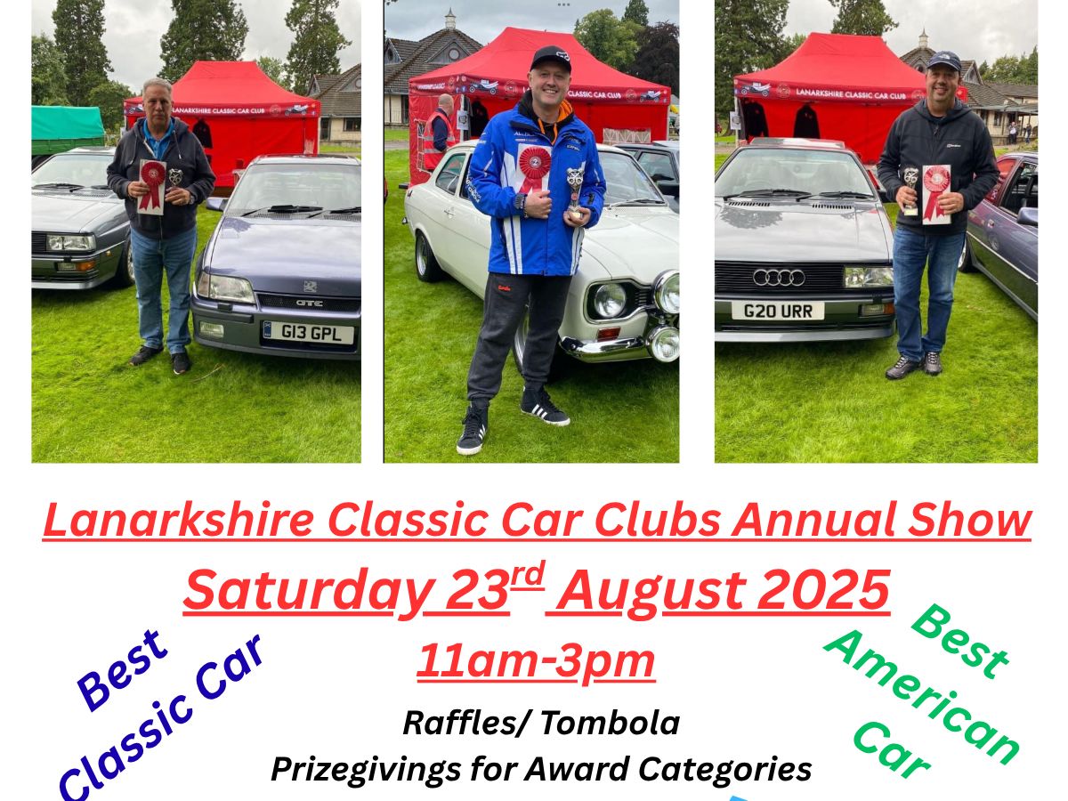 Auchlochan Classic Car Show