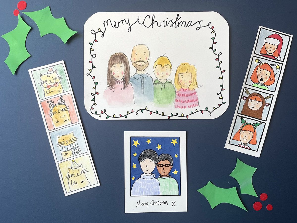 Christmas Family Art