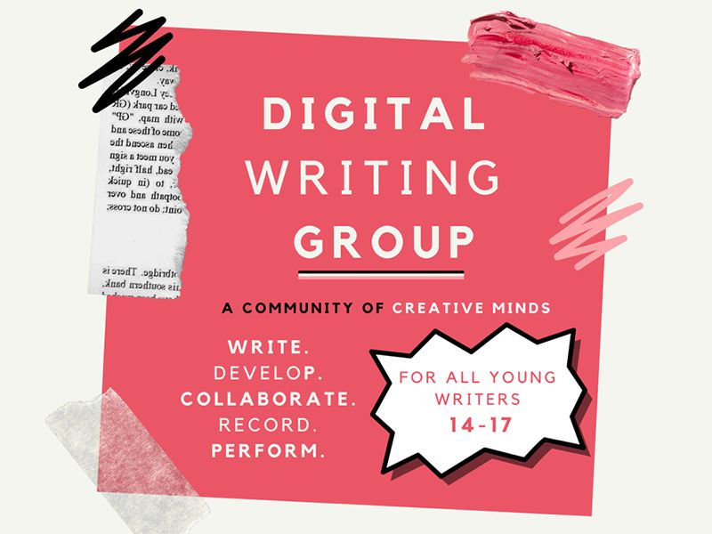 ConFAB announce the return of their Digital Writing Group for 14 to 17 year olds