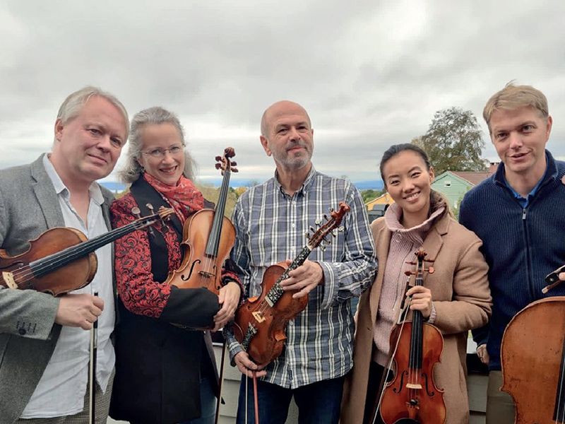 Engegård String Quartet with Nils Økland