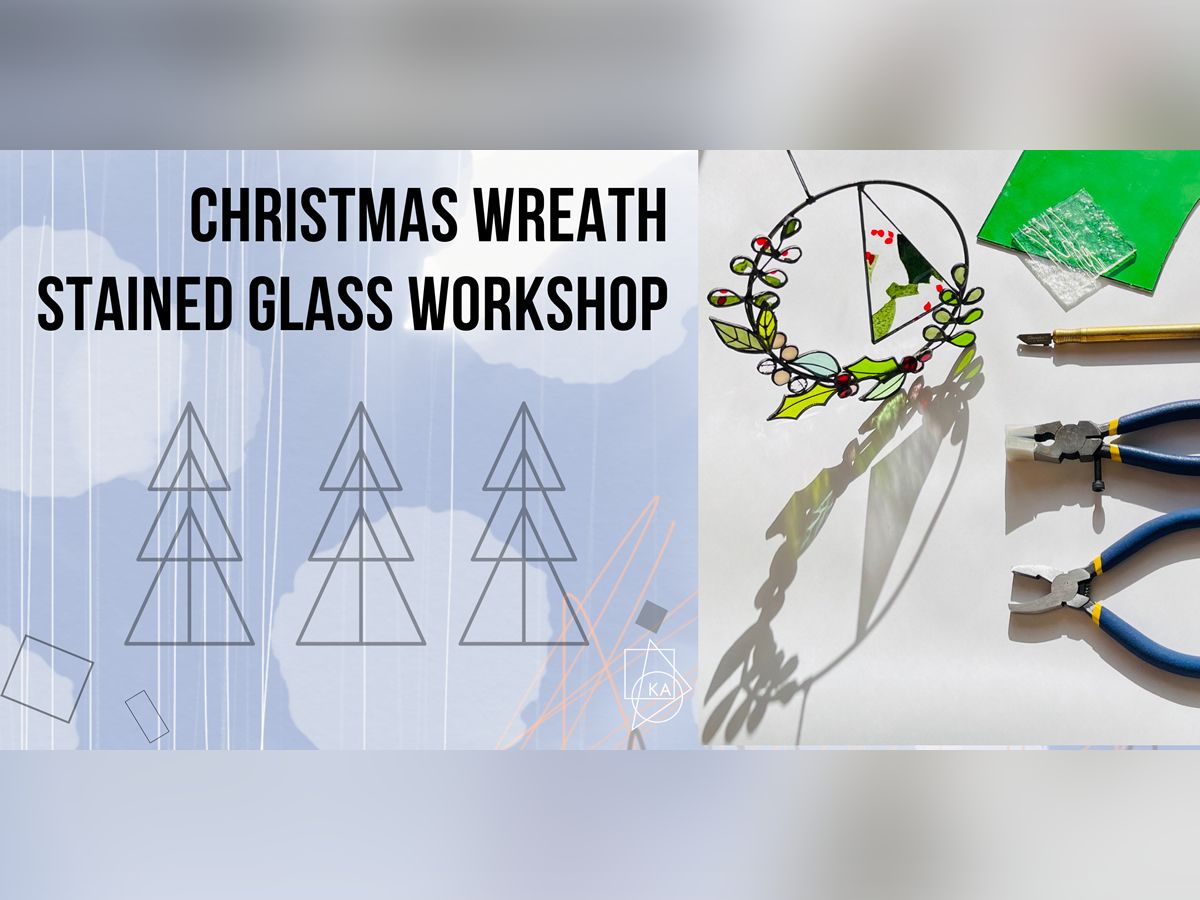 Stained Glass Winter Wreath Workshop