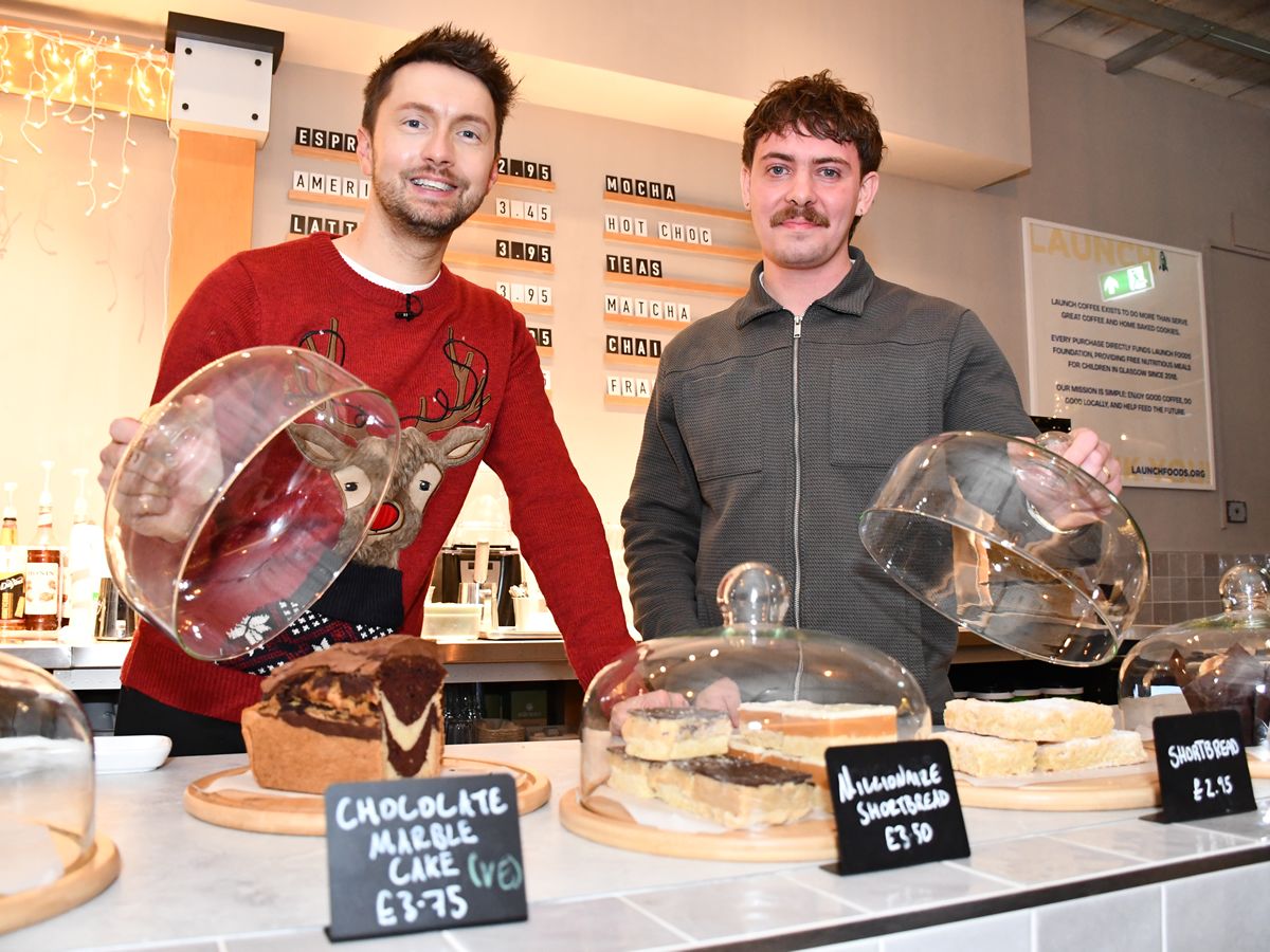 Sean Batty joins Glasgow businesses to champion choose local at Christmas cry