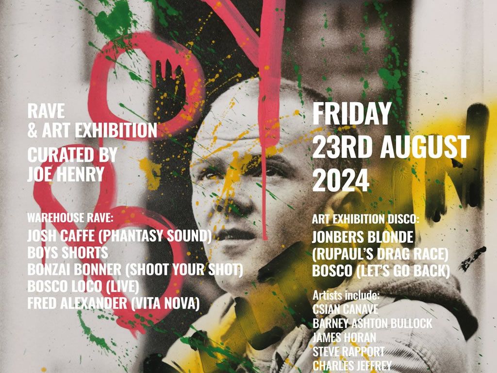Smalltown Boy - Rave & Art Exhibition
