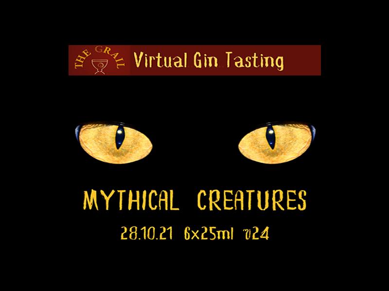Virtual Halloween Tasting: Mythical Creature Gins
