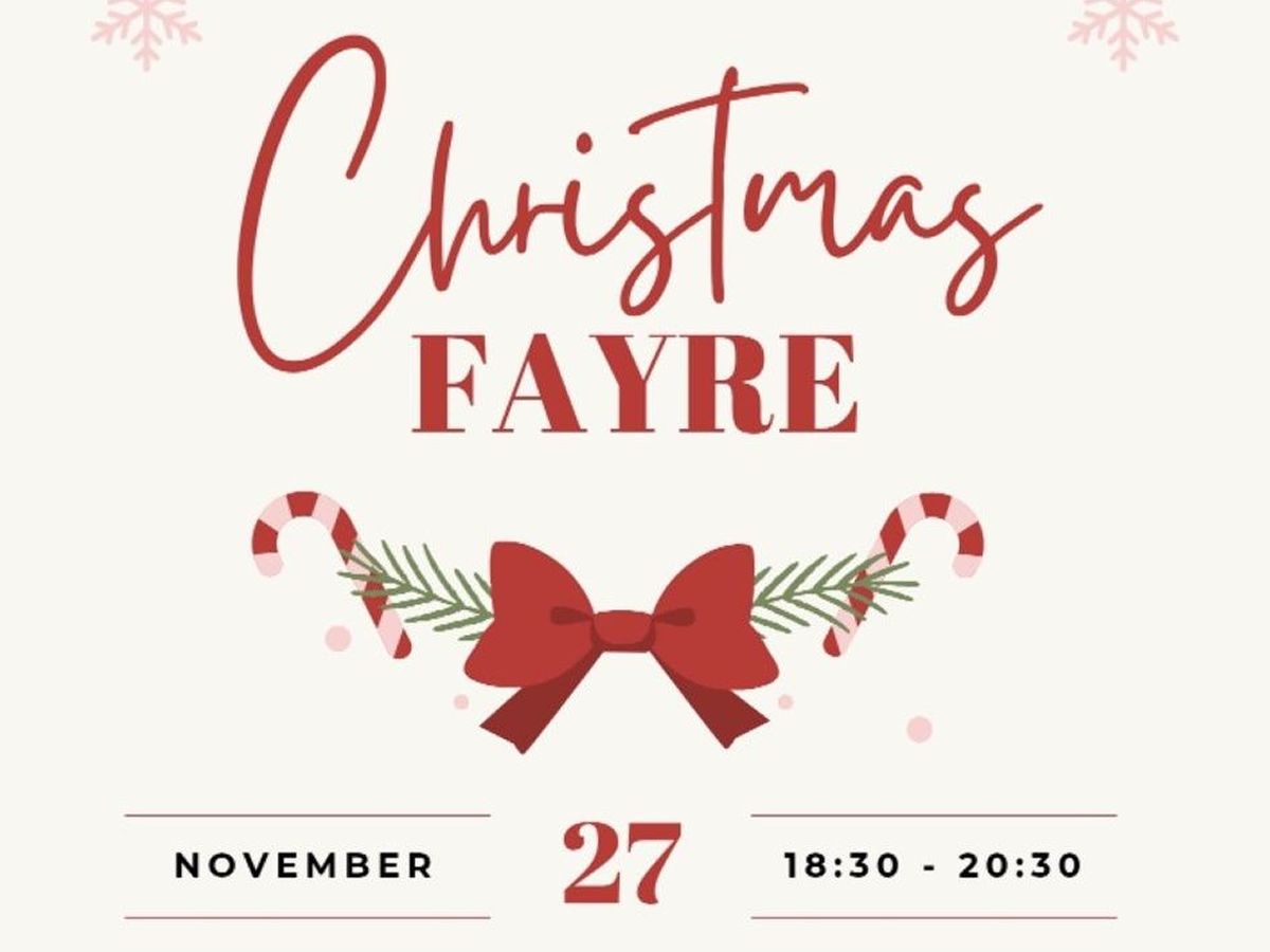 St James’ Primary School Renfrew Christmas Fayre