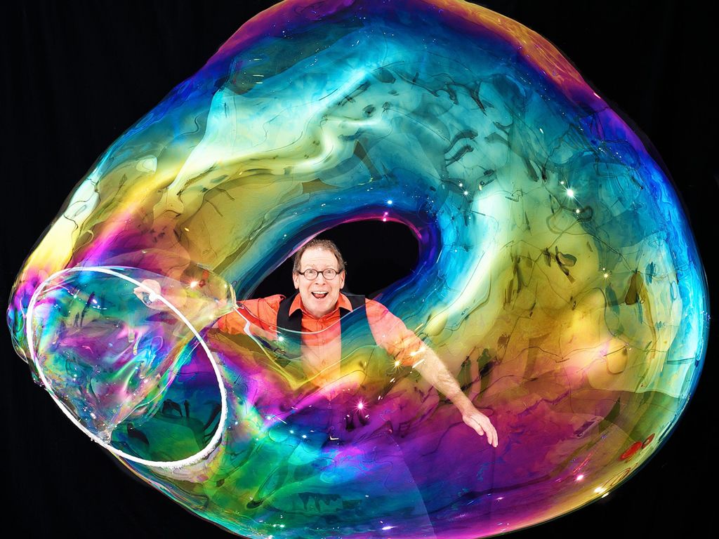 The Amazing Bubble Man