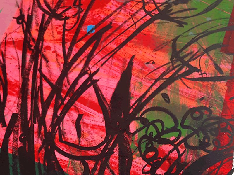Painterly Screen Print Summer Course With Gillian Murray at Edinburgh