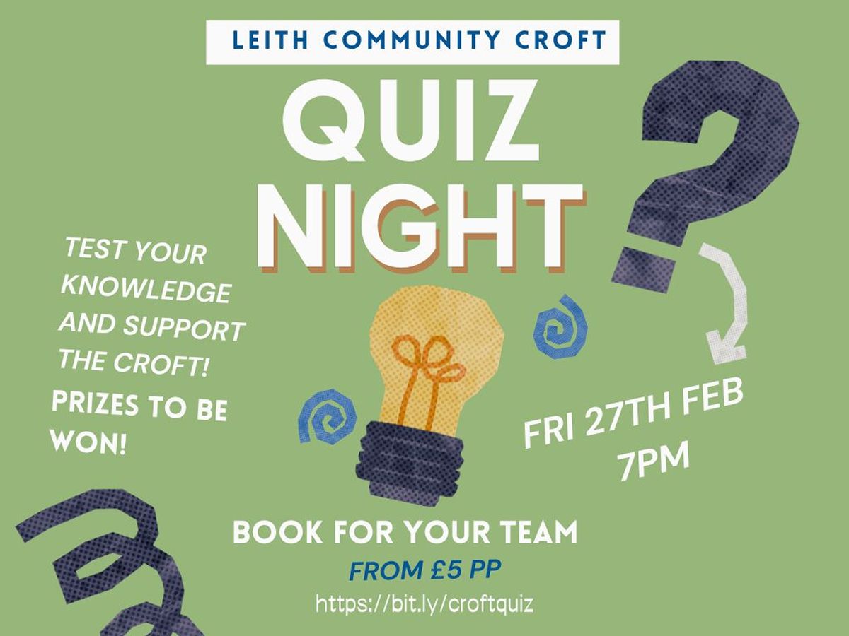 Croft Fundraising Quiz