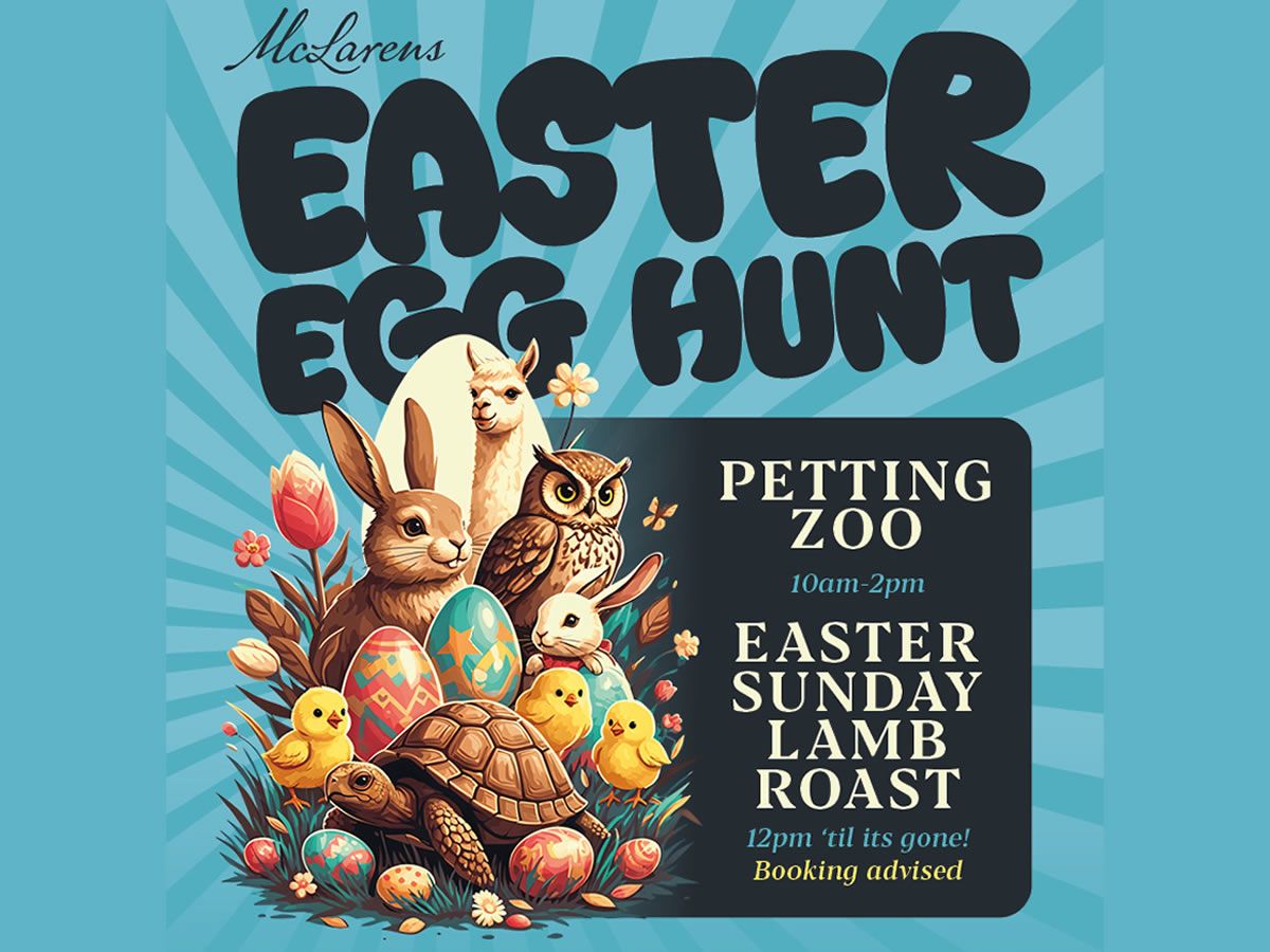 Easter Sunday Family Fun at McLarens on the Corner
